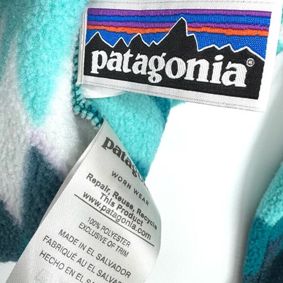 Patagonia Synchilla Kids Snap T Fleece Pullover Size‎ L 12 - Picture 6 of 9